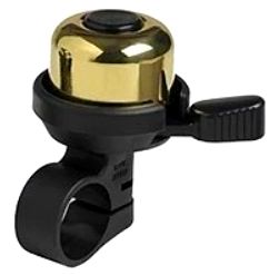 Mirrycle Incredibell Brass Duet Bell, Colour: Brass