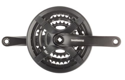 Shimano Tourney Crankset 175mm 6/7/8 spd