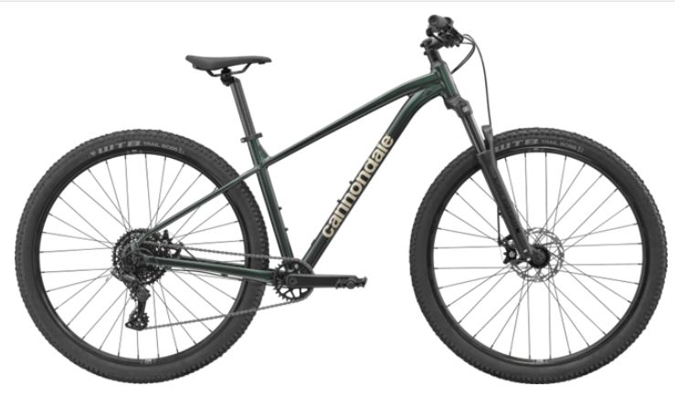 Cannondale Trail 3 - Mountain Bike, Colour: Gunmetal Green, Size: X-Small