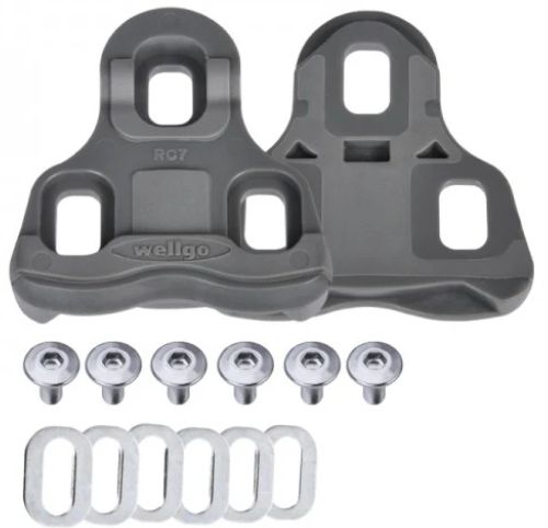 Wellgo RC-7A Keo Look Cleats Grey