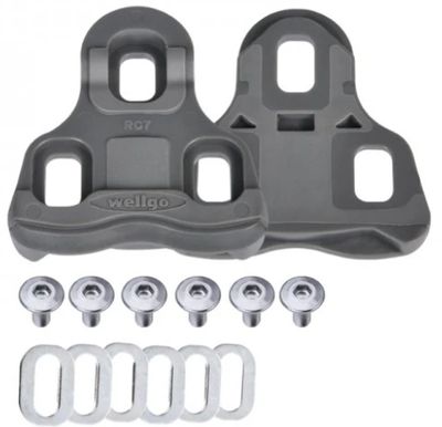 Wellgo RC-7A Keo Look Cleats Grey