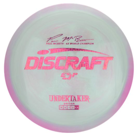 Paul McBeth 6x ESP Undertaker, Weight: 173-174g