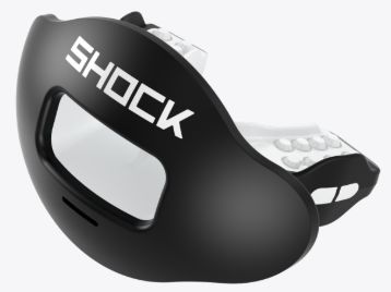 Shock Doctor Max AirFlow Lip Guard 2.0, Colour: Black