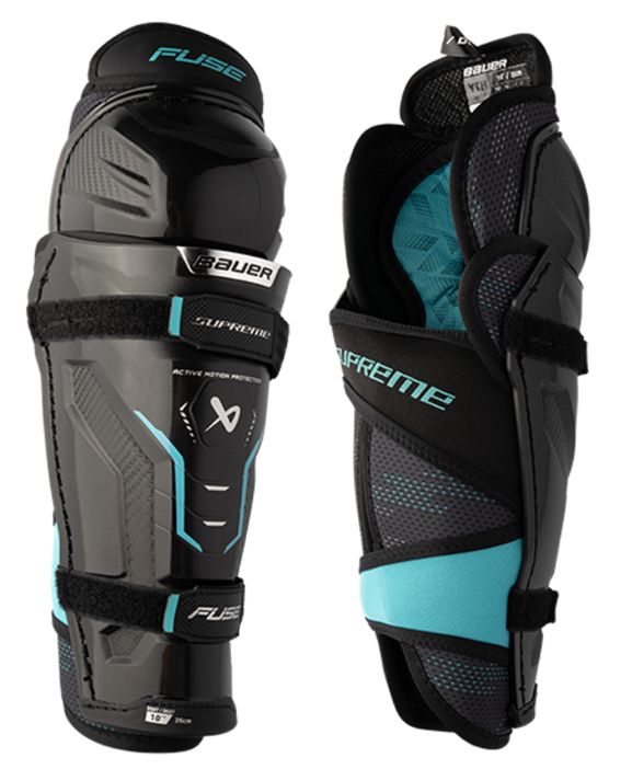 Bauer Supreme Fuse Shin Guard - YTH, Size: 8.0