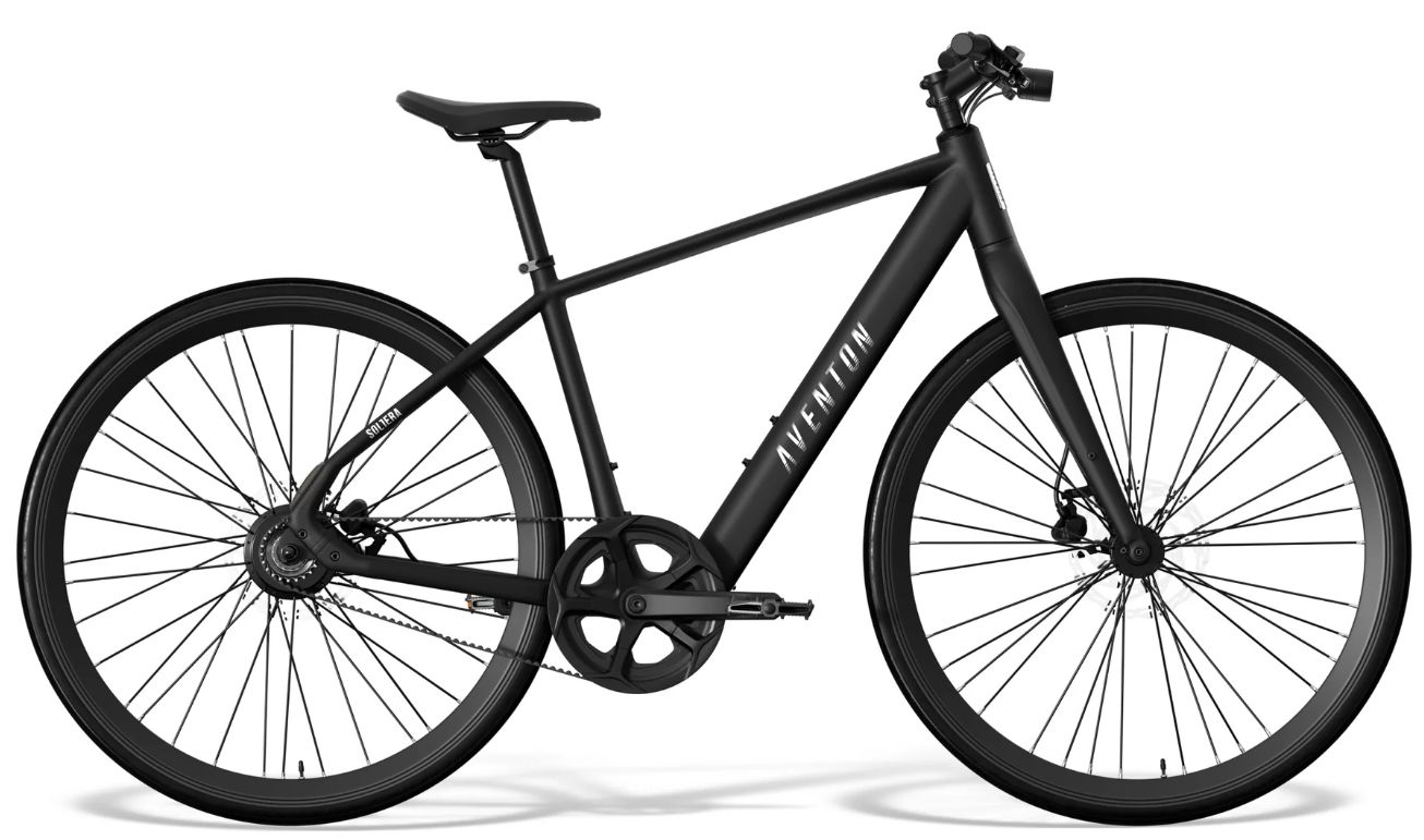 Aventon Soltera 3 ADV, Colour: Matte Black, Size: Small
