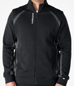 Bauer Full Zip Track Jacket - SR, Size: Small