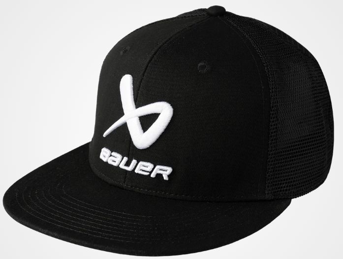 Bauer Core Flatbrim Snapback - SR Black