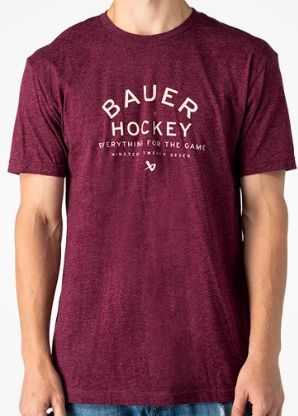 Bauer Everything Graphic Tee - SR, Size: Small