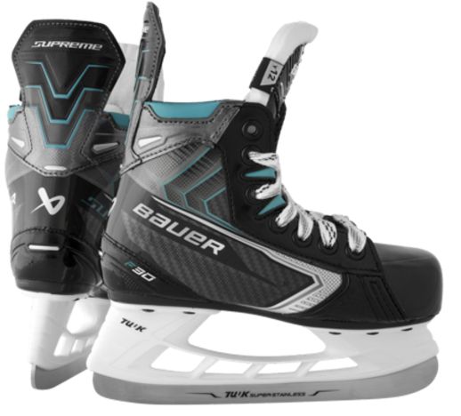 Bauer Supreme F30 Skate - YTH, Size: 8.0