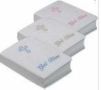 Children's Bible in Shantung Blue or Pink Cross