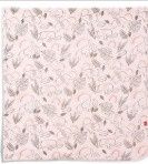 Ellie Go Lucky Pink Swaddle Blanket