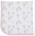 Up Up and Away Buggy Blanket Palm Beach Pink