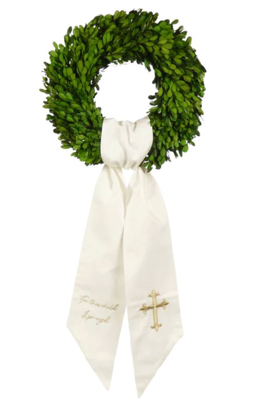 Wreath Sash For This Child