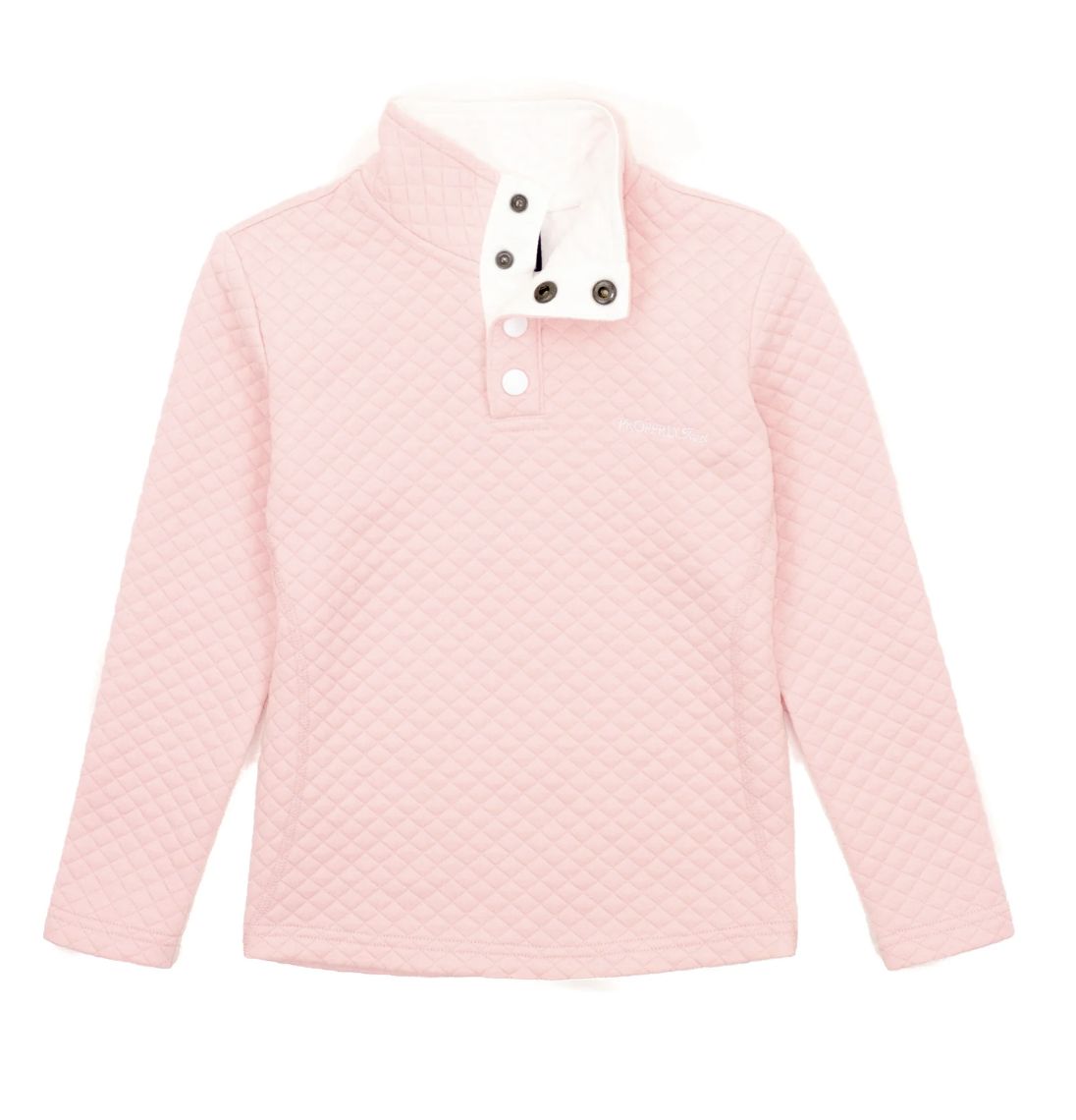 Girls Social Pullover Light Pink