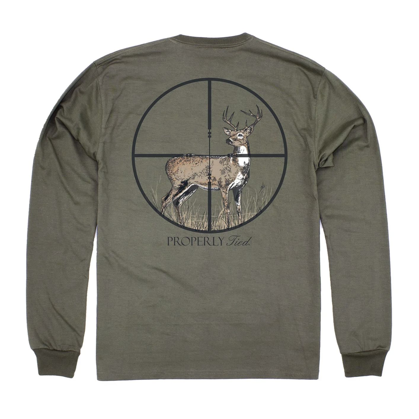 LS Scope Olive T-Shirt
