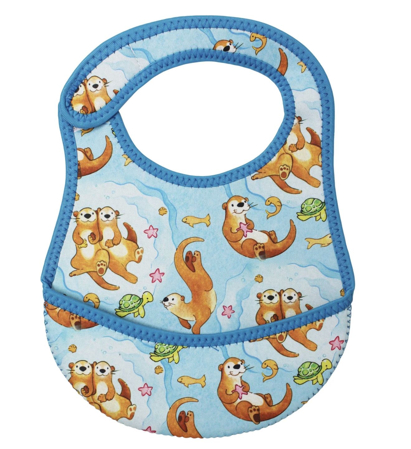 Neoprene Waterproof Bib w/Pocket &amp; Velcro Closing
