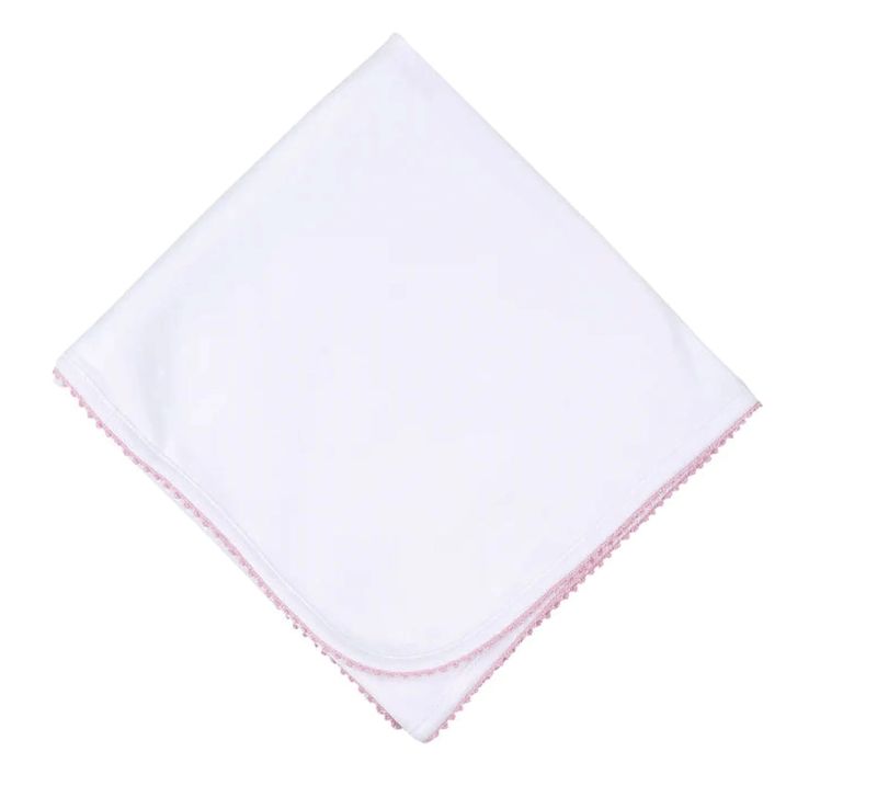 Sweet Beginnings Receiving Blanket | Pink