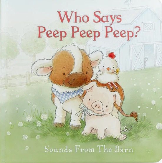 Who Says Peep Board Book