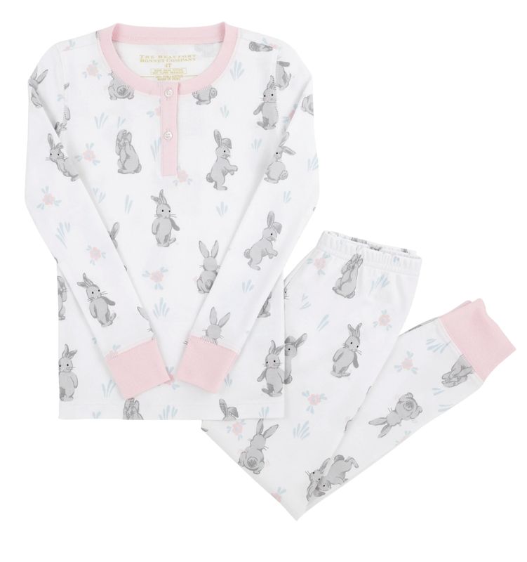 Sara Janes Sweet Dreams BS Bunnies Pink