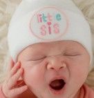 White Little SIS Hat