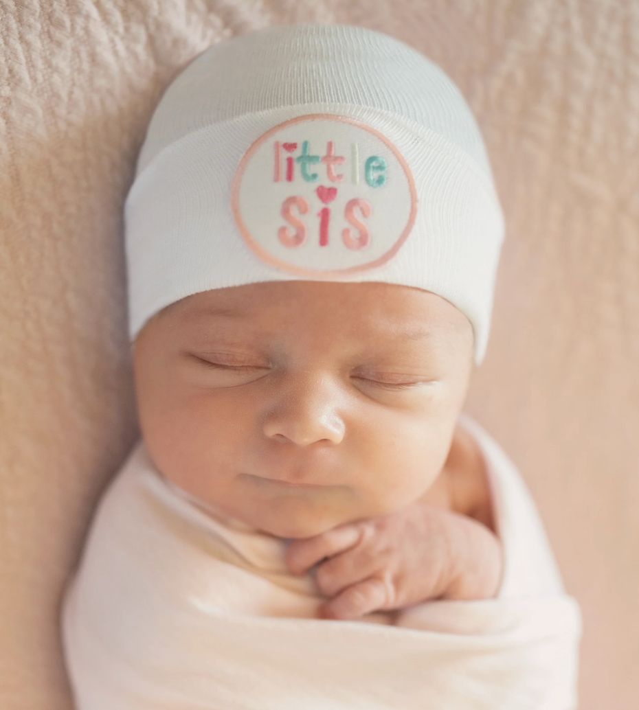 White Little SIS Hat