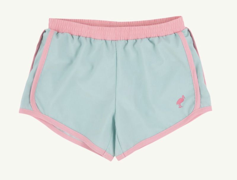 Shimmy Shake Old Greenwich Green with Sandpearl Pink &amp; Sandpearl Pink Stork