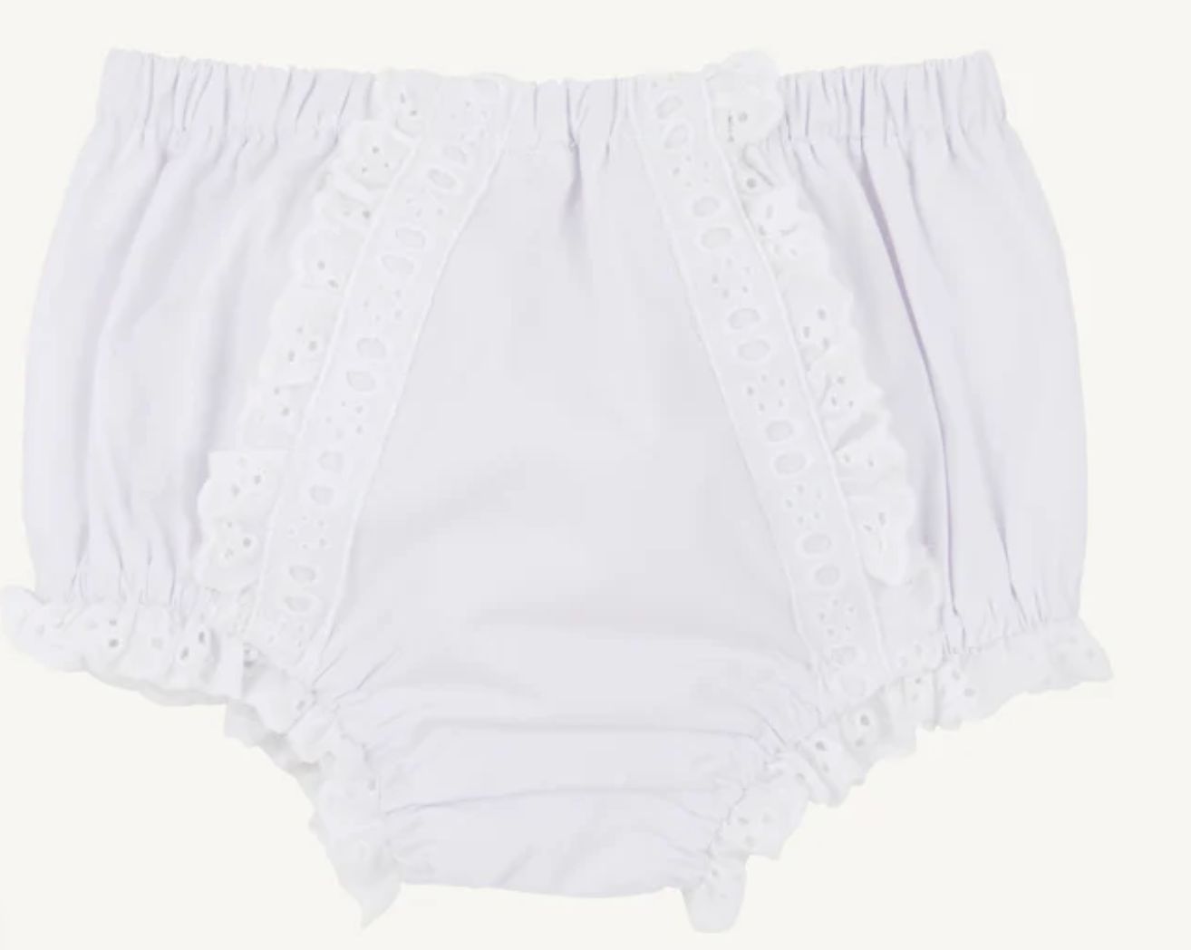 Worth Avenue White Belle's Bloomer/Broadcloth