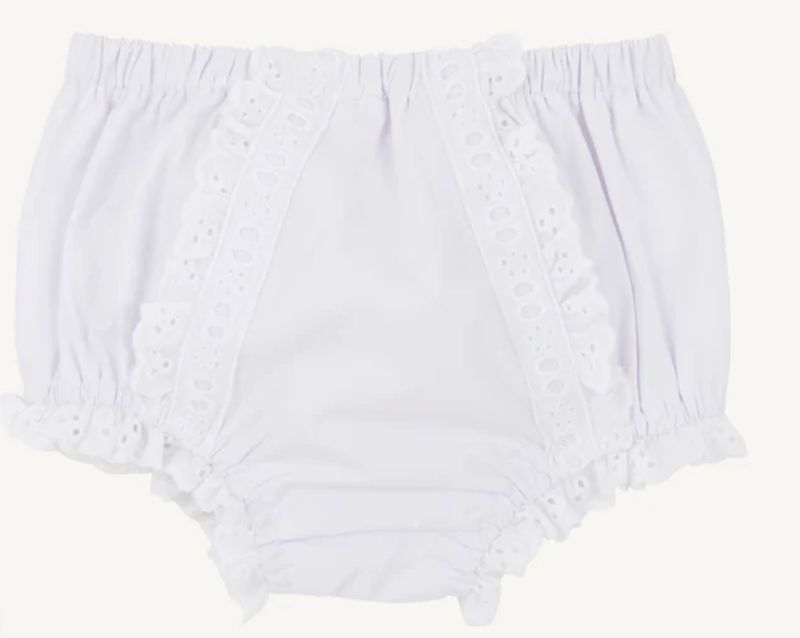 Worth Avenue White Belle's Bloomer/Broadcloth