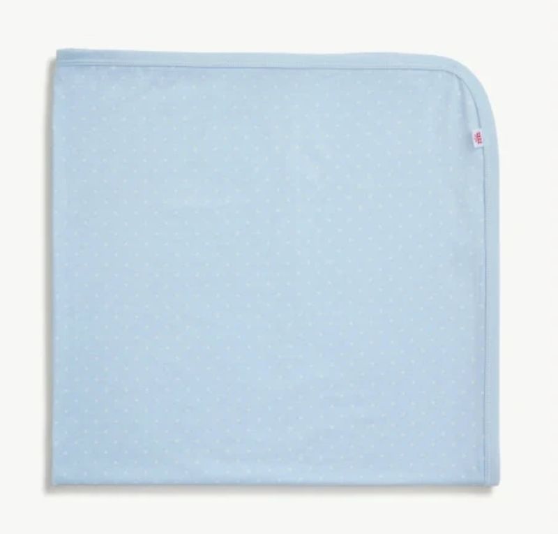 Pin Dot Blue Blanket