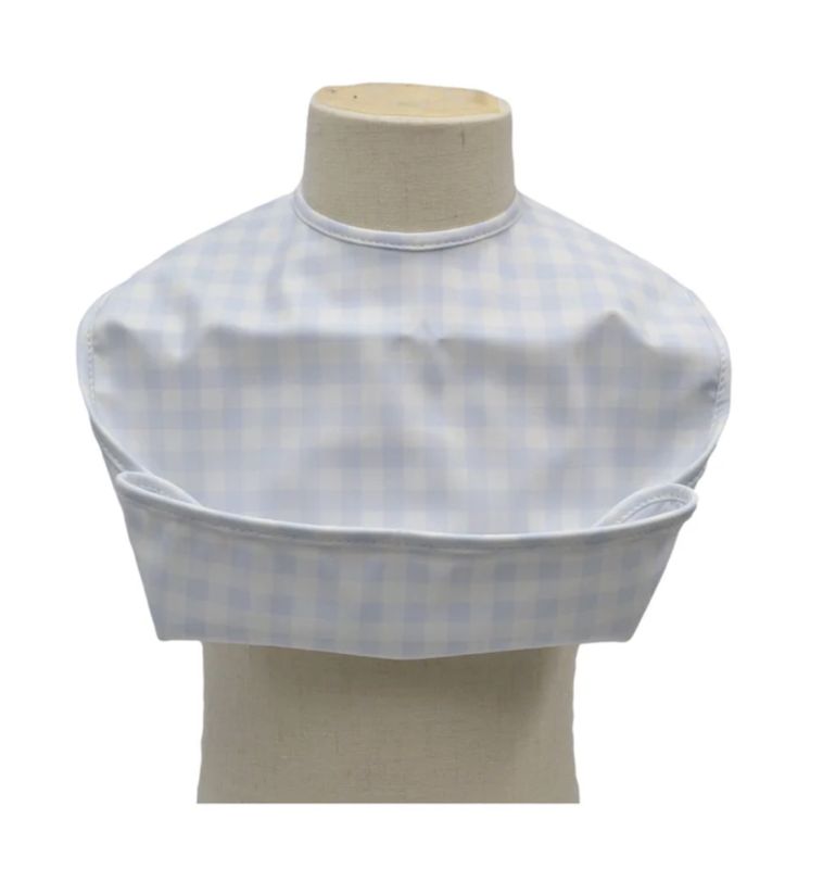 Pimlico Check Bib | Blue
