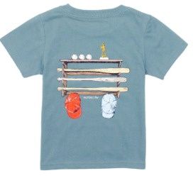 Bat Rack/Steele Blue SS T-Shirt