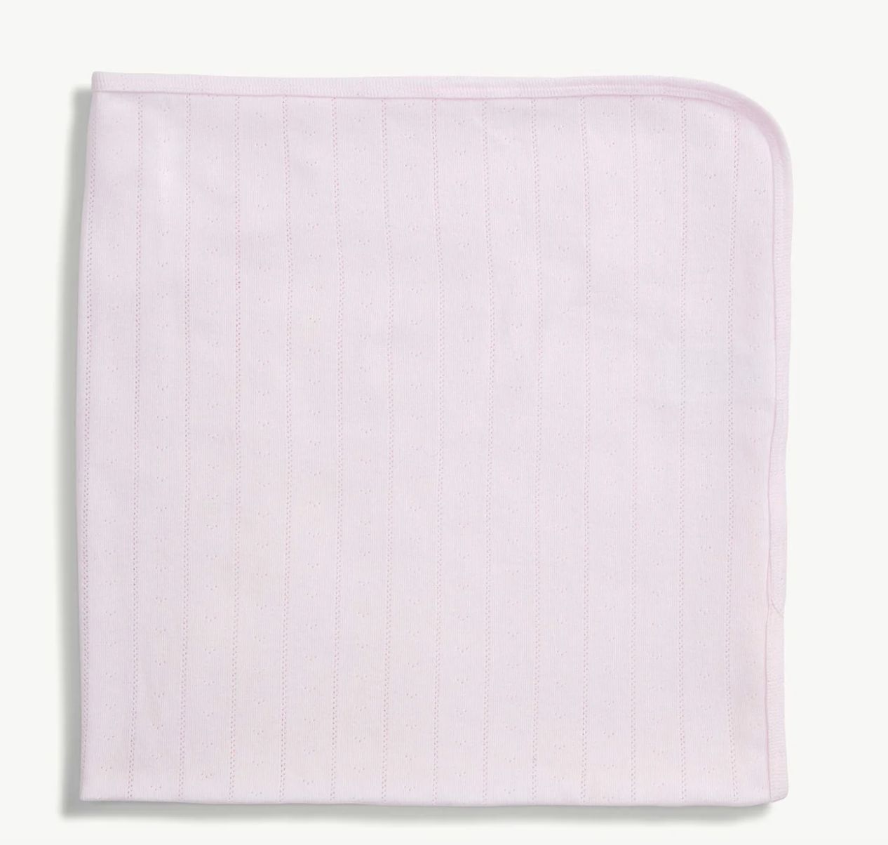 Pointelle Pink Blanket