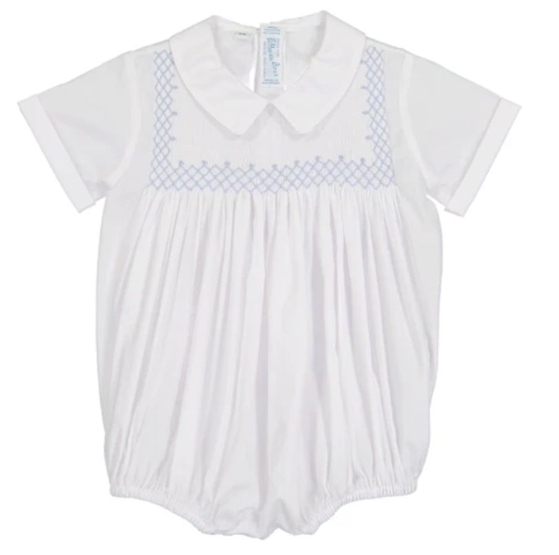 Vintage Smocked Bodice Creeper