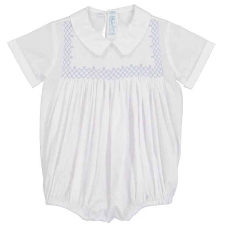Vintage Smocked Bodice Creeper