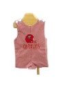 Applique' Helmet Shortall Red/Black