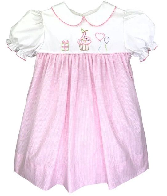 Embroidered Birthday Dress