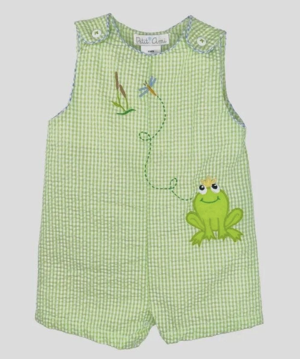 Frog Applique Romper