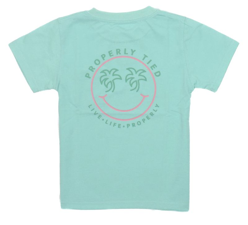 LD Smiley SS Seafoam T-Shirt