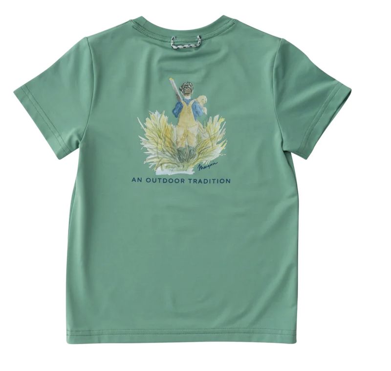 Performance T-Shirt | Green Spruce Lab Pup