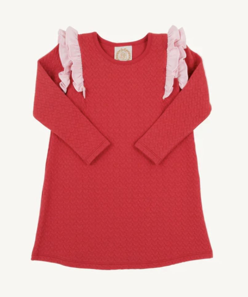 Ruehling LS Ruffle Dress