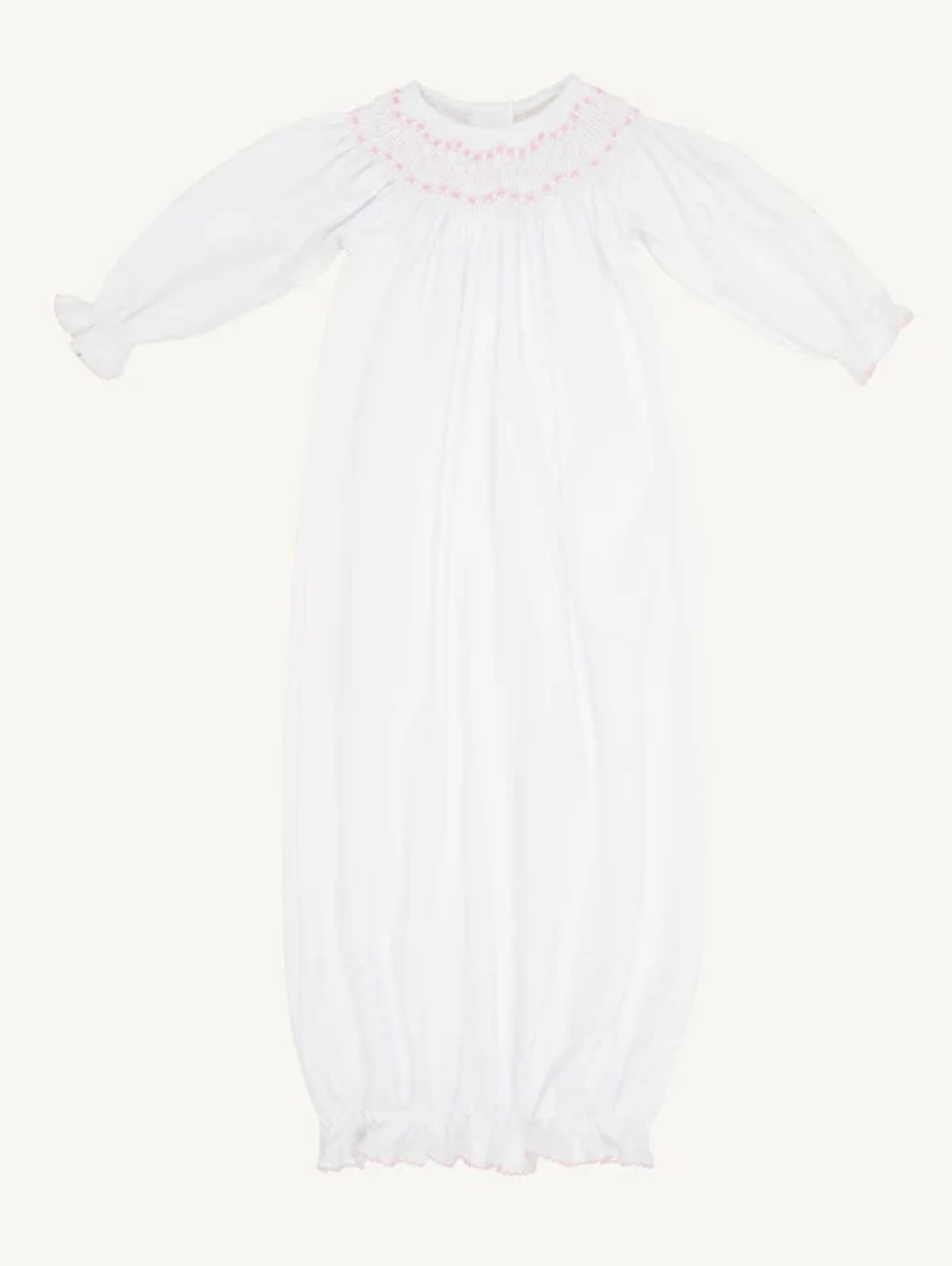 Sweetly Smocked Greeting Gown