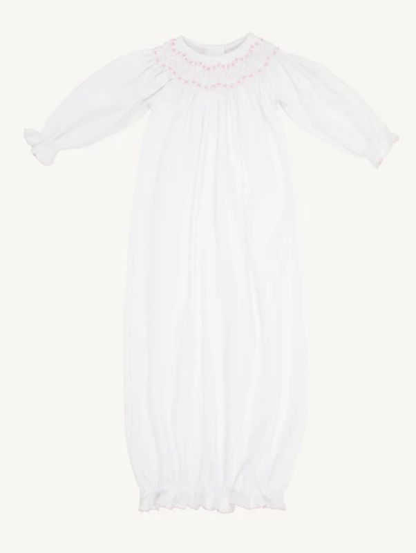 Sweetly Smocked Greeting Gown