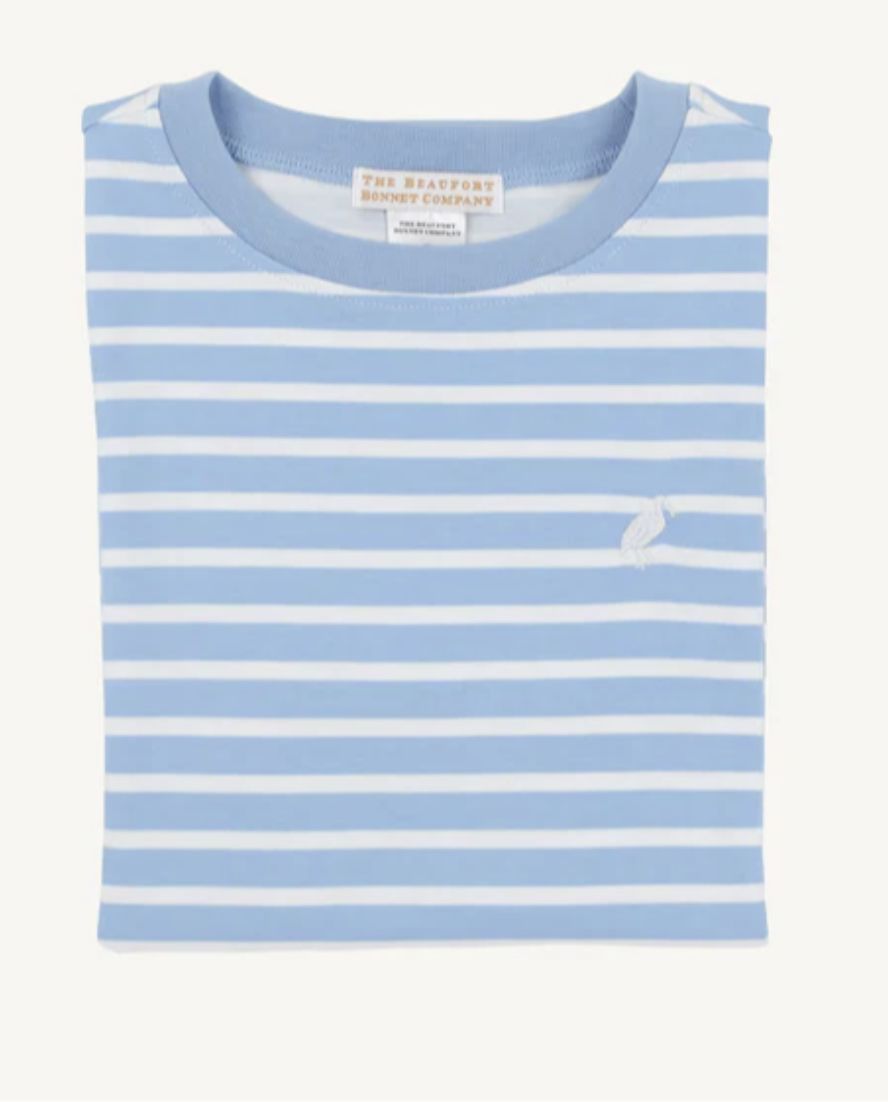 Sarasota Sky Stripe Carter Crewneck