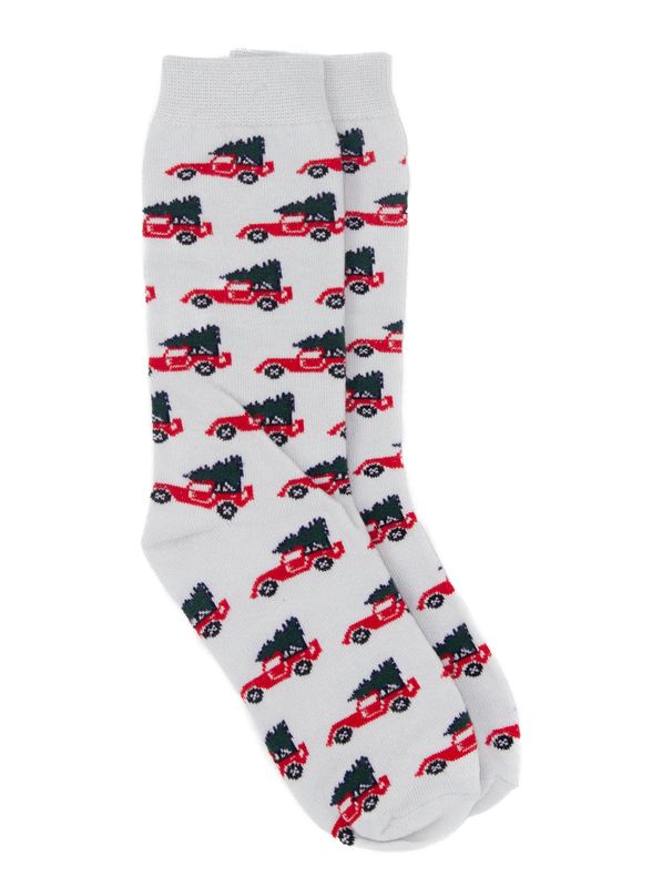 Christmas Truck Socks