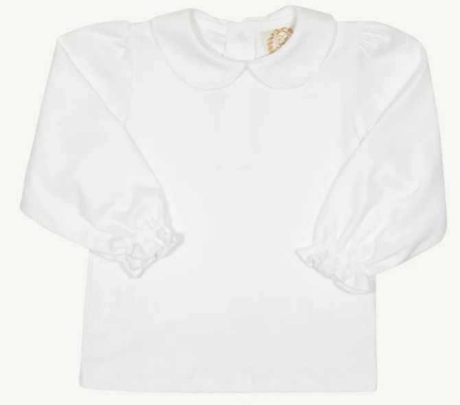 Maude's Peter Pan Collar LS Shirt