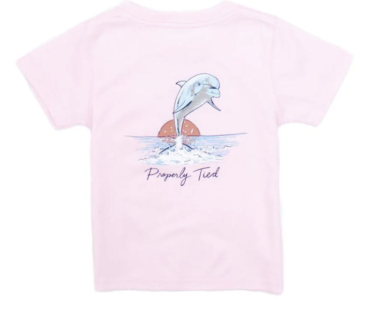 Dolphin/Rose SS Tee-Shirt
