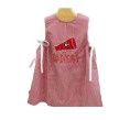 Applique' Girl Red/Black Dress