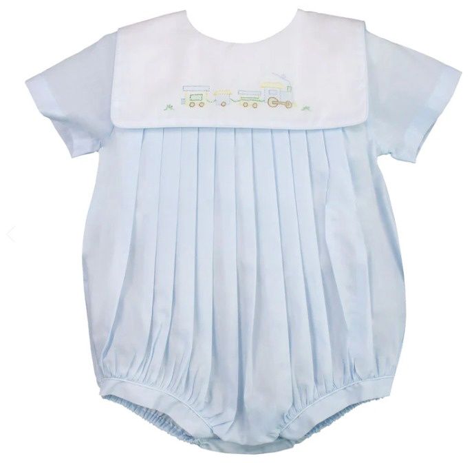 Train Embr. Romper