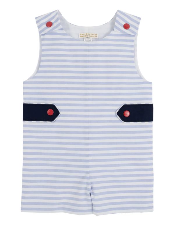 Jack Keene Jon Jon Park City Perwinkle Stripe/Nantucket