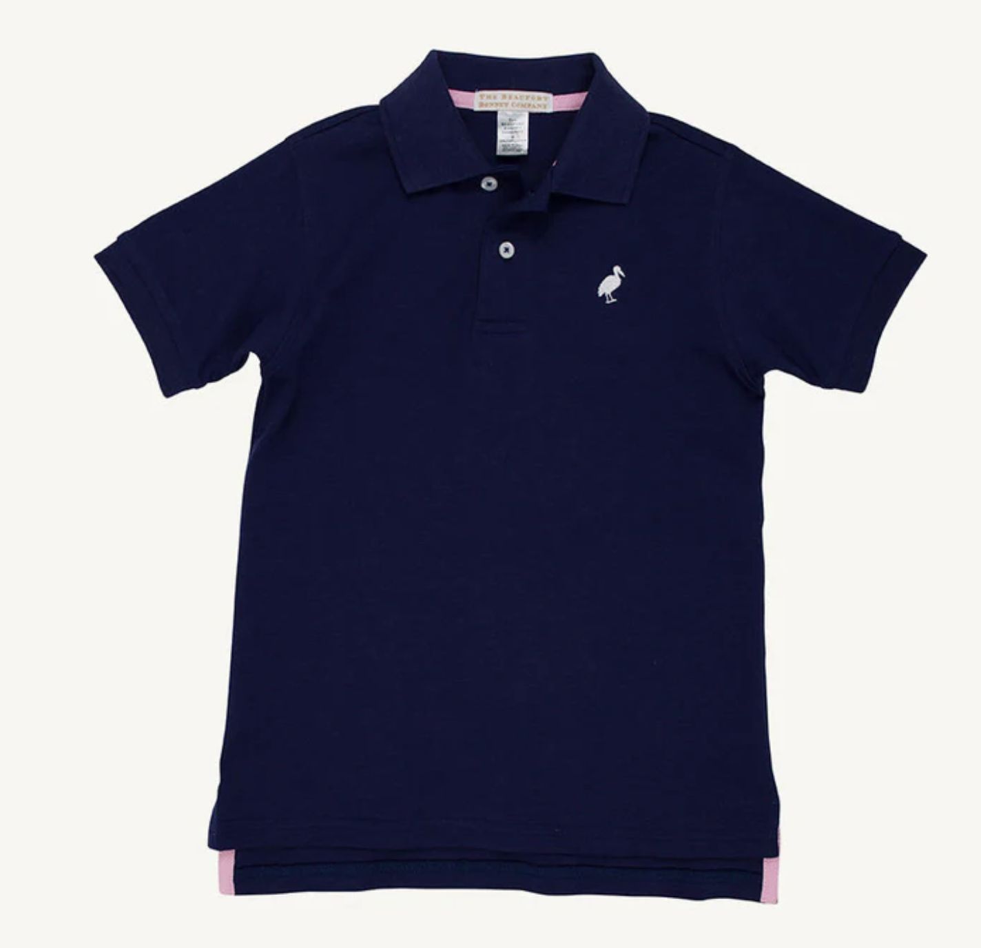 Prim/Proper Polo Nantucket Navy/Worth White Ave. Stork